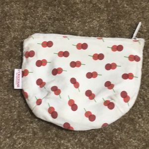 Loccitane reversible makeup pouch bag